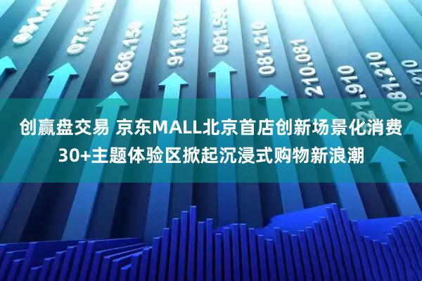 创赢盘交易 京东MALL北京首店创新场景化消费30+主题体验区掀起沉浸式购物新浪潮