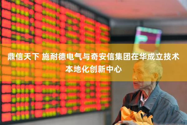 鼎信天下 施耐德电气与奇安信集团在华成立技术本地化创新中心